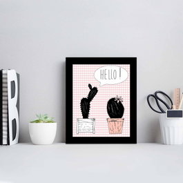 Wallity Cuadro Decorativo Enmarcado SCT-035 Multicolor
